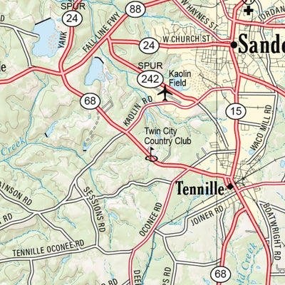 Georgia Atlas & Gazetteer - Page 37 Preview 2