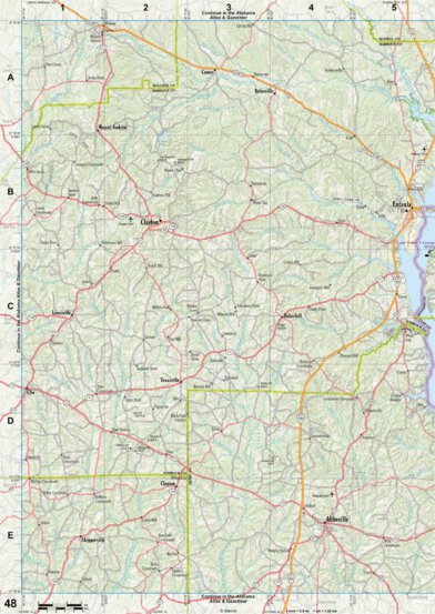 Georgia Atlas & Gazetteer - Page 48 Preview 1