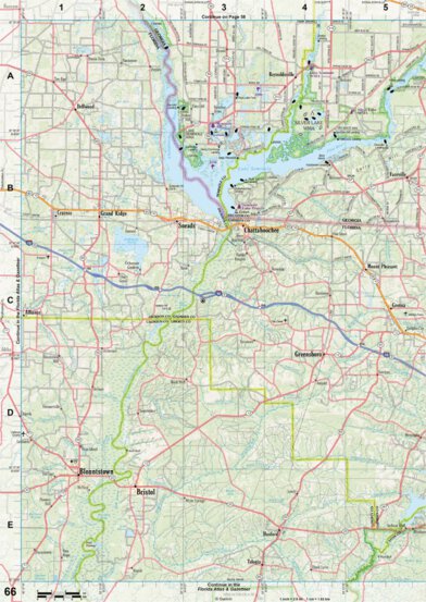 Georgia Atlas & Gazetteer - Page 66 Preview 1