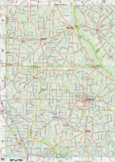 Georgia Atlas & Gazetteer - Page 52 Preview 1