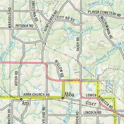 Georgia Atlas & Gazetteer - Page 52 Preview 2