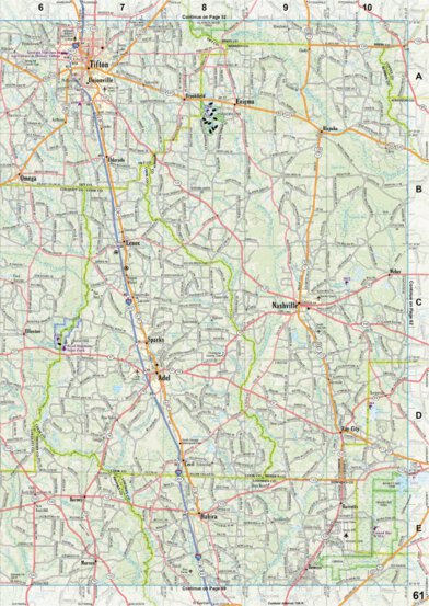 Georgia Atlas & Gazetteer - Page 61 Preview 1