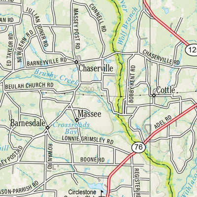 Georgia Atlas & Gazetteer - Page 61 Preview 2