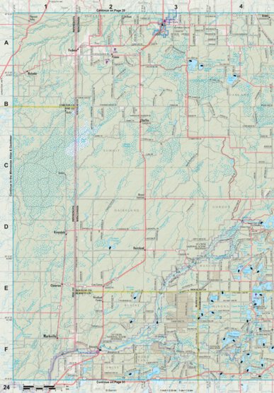 Wisconsin Atlas & Gazetteer Page 24 Preview 1