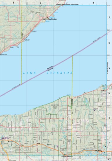 Wisconsin Atlas & Gazetteer Page 21 Preview 1