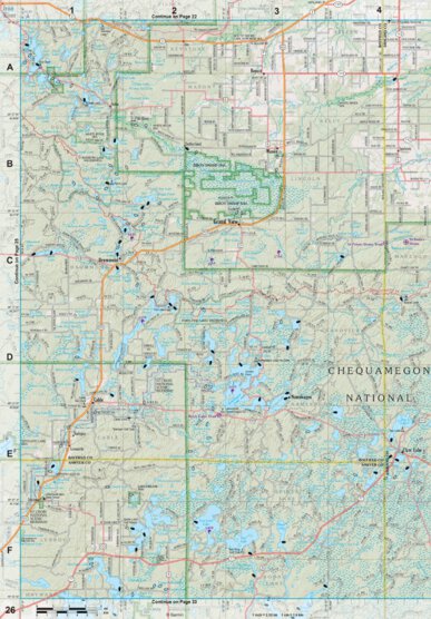 Wisconsin Atlas & Gazetteer Page 26 Preview 1