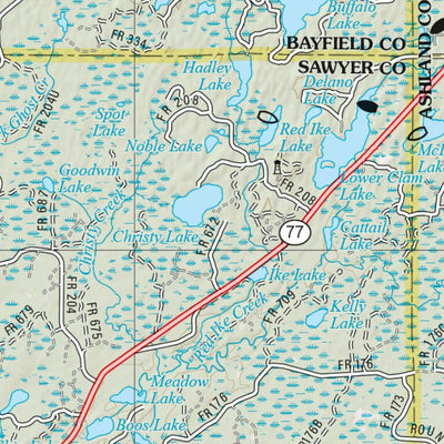 Wisconsin Atlas & Gazetteer Page 26 Preview 3