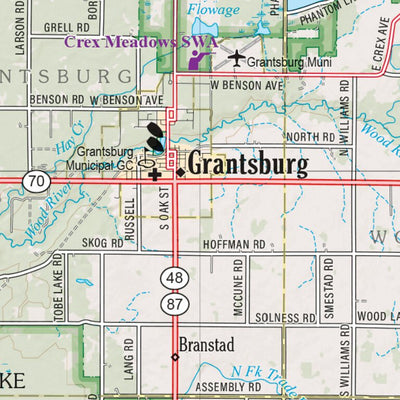 Wisconsin Atlas & Gazetteer Page 30 Preview 2