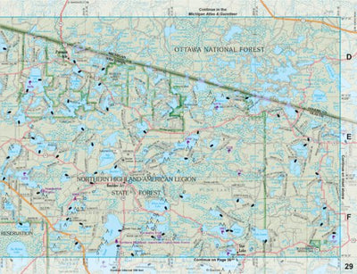 Wisconsin Atlas & Gazetteer Page 29 Preview 1