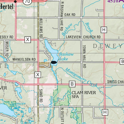 Wisconsin Atlas & Gazetteer Page 31 Preview 2