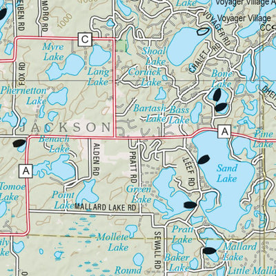 Wisconsin Atlas & Gazetteer Page 31 Preview 3