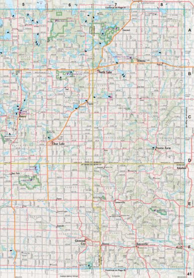 Wisconsin Atlas & Gazetteer Page 41 Preview 1