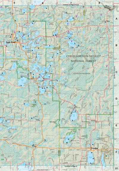 Wisconsin Atlas & Gazetteer Page 37 Preview 1