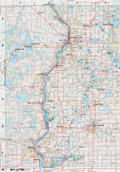 Wisconsin Atlas & Gazetteer Page 40 Preview 1