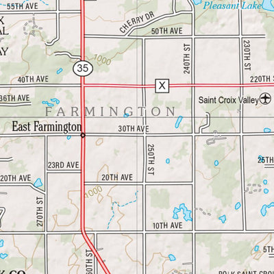 Wisconsin Atlas & Gazetteer Page 40 Preview 2
