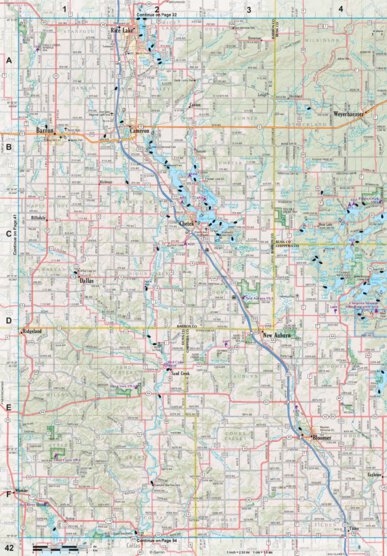 Wisconsin Atlas & Gazetteer Page 42 Preview 1