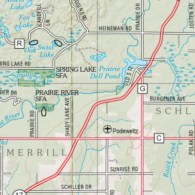 Wisconsin Atlas & Gazetteer Page 46 Preview 2