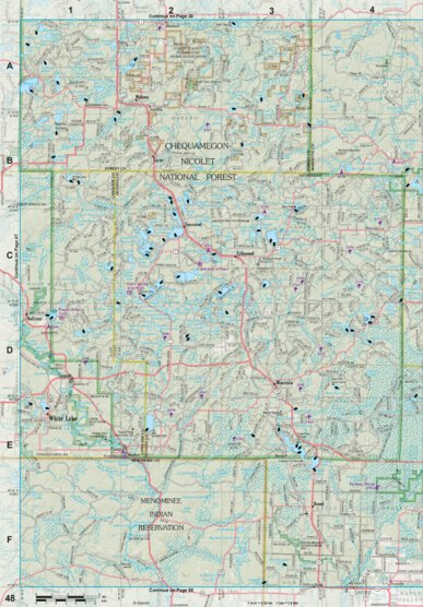 Wisconsin Atlas & Gazetteer Page 48 Preview 1