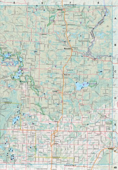 Wisconsin Atlas & Gazetteer Page 49 Preview 1