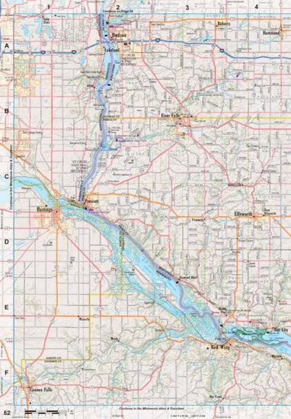 Wisconsin Atlas & Gazetteer Page 52 Preview 1