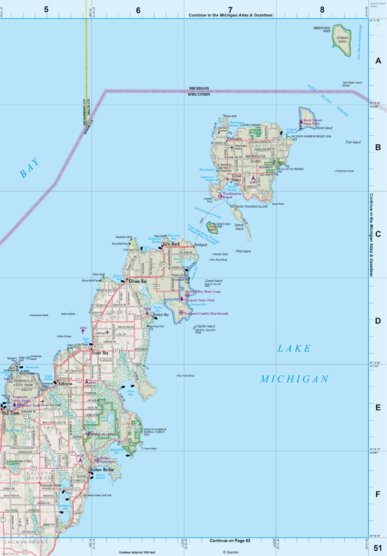 Wisconsin Atlas & Gazetteer Page 51 Preview 1