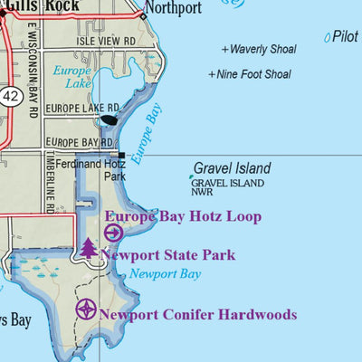 Wisconsin Atlas & Gazetteer Page 51 Preview 2