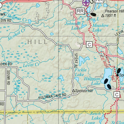 Wisconsin Atlas & Gazetteer Page 45 Preview 3