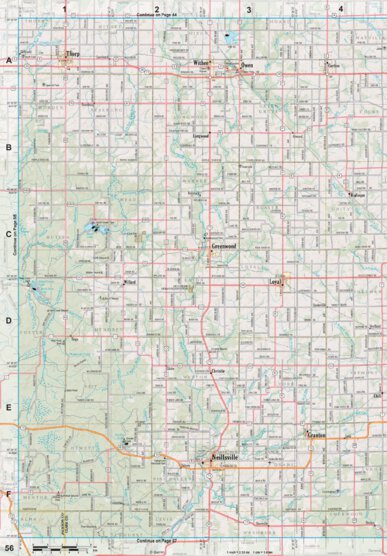 Wisconsin Atlas & Gazetteer Page 56 Preview 1