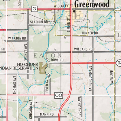 Wisconsin Atlas & Gazetteer Page 56 Preview 2