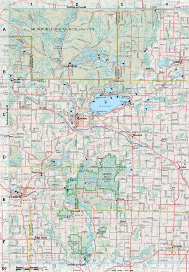 Wisconsin Atlas & Gazetteer Page 60 Preview 1