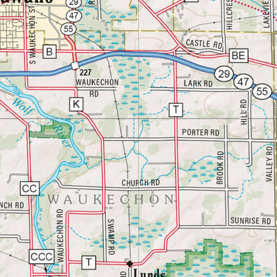 Wisconsin Atlas & Gazetteer Page 60 Preview 2