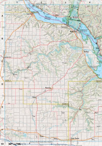 Wisconsin Atlas & Gazetteer Page 64 Preview 1