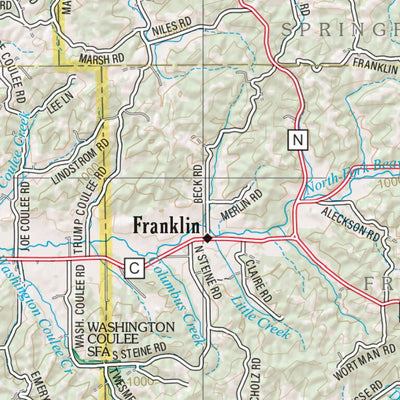 Wisconsin Atlas & Gazetteer Page 66 Preview 2
