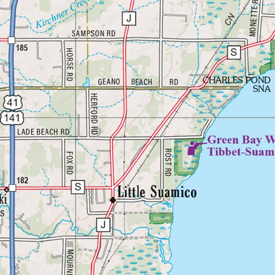 Wisconsin Atlas & Gazetteer Page 61 Preview 2