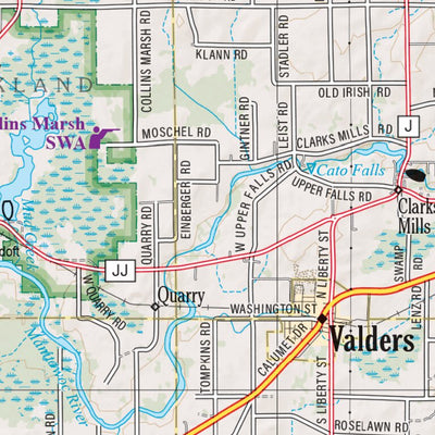 Wisconsin Atlas & Gazetteer Page 72 Preview 3