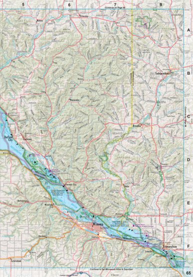 Wisconsin Atlas & Gazetteer Page 65 Preview 1