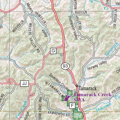 Wisconsin Atlas & Gazetteer Page 65 Preview 3