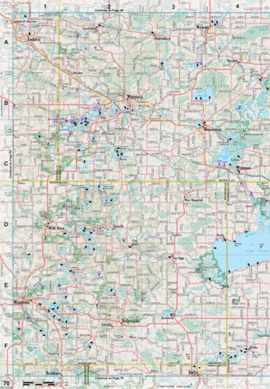 Wisconsin Atlas & Gazetteer Page 70 Preview 1