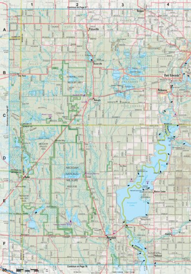 Wisconsin Atlas & Gazetteer Page 68 Preview 1