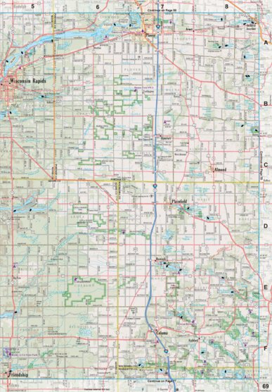Wisconsin Atlas & Gazetteer Page 69 Preview 1