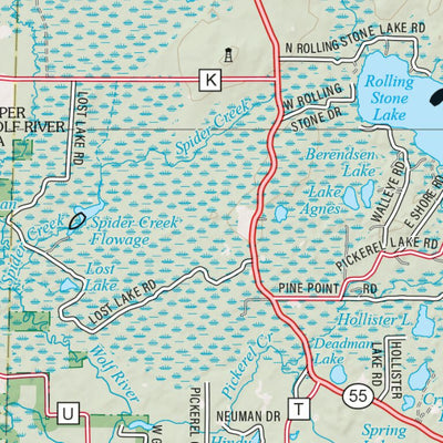 Wisconsin Atlas & Gazetteer Page 47 Preview 3