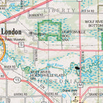 Wisconsin Atlas & Gazetteer Page 71 Preview 3