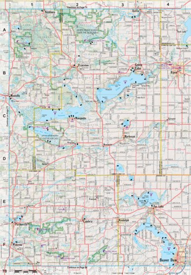 Wisconsin Atlas & Gazetteer Page 78 Preview 1