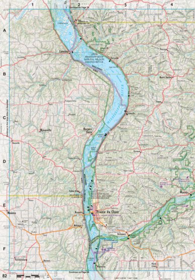 Wisconsin Atlas & Gazetteer Page 82 Preview 1