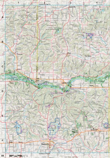 Wisconsin Atlas & Gazetteer Page 84 Preview 1