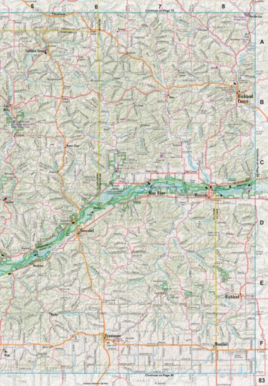 Wisconsin Atlas & Gazetteer Page 83 Preview 1