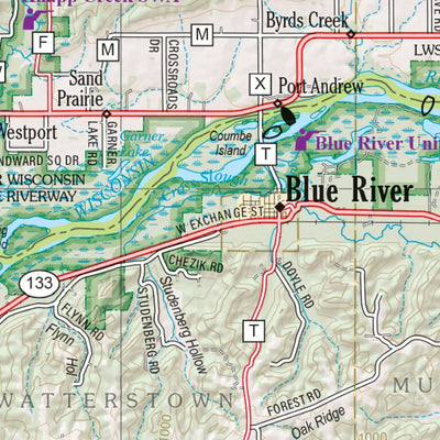 Wisconsin Atlas & Gazetteer Page 83 Preview 2