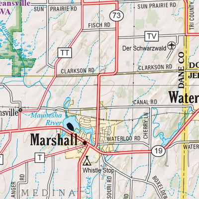 Wisconsin Atlas & Gazetteer Page 86 Preview 2