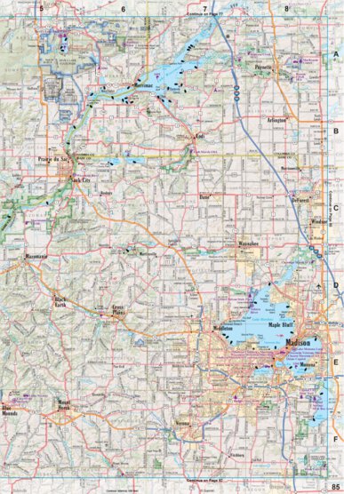 Wisconsin Atlas & Gazetteer Page 85 Preview 1