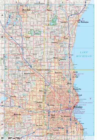 Wisconsin Atlas & Gazetteer Page 88 Preview 1